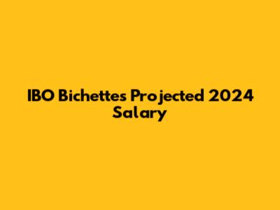IBO Bichette's Projected 2024 Salary