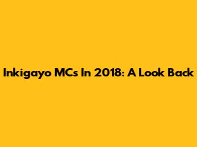 Inkigayo MCs In 2018: A Look Back
