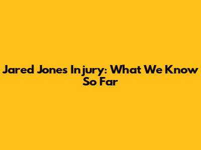 Jared Jones Injury: What We Know So Far