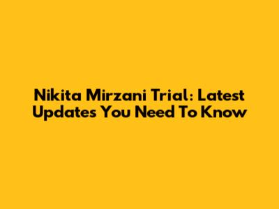 Nikita Mirzani Trial: Latest Updates You Need To Know