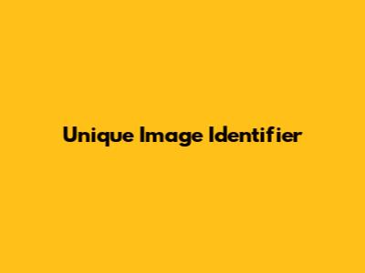 Unique Image Identifier