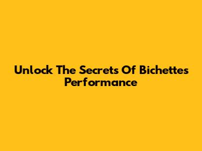 Unlock The Secrets Of Bichette's Performance